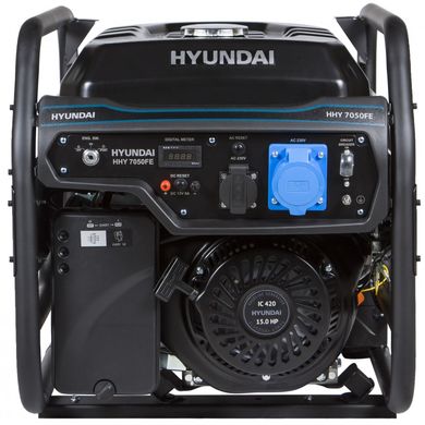 Генератор Hyundai HHY 7050FE (газ/бензин)