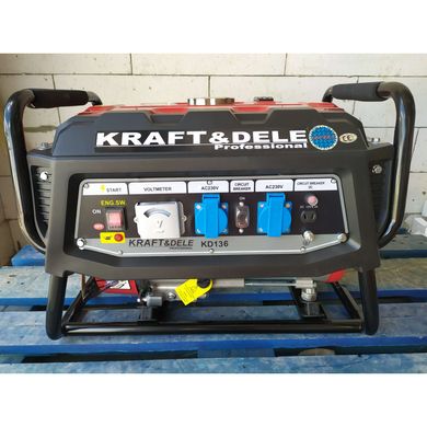 Генератор бензиновий Kraft&Dele KD136
