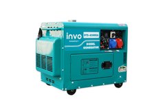 Дизельный генератор INVO DТS-6500EA в кожухе, 6/6,5 кВт, 230/380В
