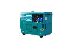 Дизельный генератор INVO DS-6500EA в кожухе, 6/6,5 кВт, 230В