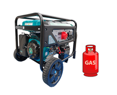 Генератор INVO H6250DT-G 220/380В (бензин/газ)