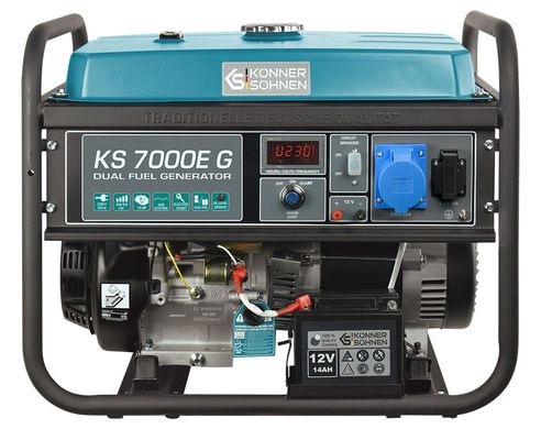 Газобензиновый генератор Könner & Söhnen KS 7000E G