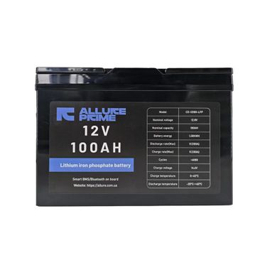 Аккумуляторная батарея ALLURE PRIME LiFePO4 для ИБП CD-12100-LFP 12.8V - 100 Ah