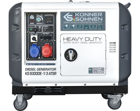 Дизельный генератор Könner & Söhnen KS 9300DE-1/3 ATSR