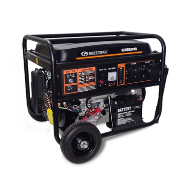 Генератор GREENMAX MB6500EB 5,0/5,5 кВт (бензин/газ)
