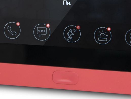 Wi-Fi відеодомофон 7" BCOM BD-760FHD/T Red з підтримкою Tuya Smart