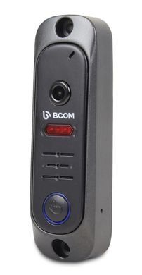 Комплект відеодомофона BCOM BD-480M Black Kit: відеодомофон 4" і відеопанель