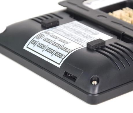 Комплект відеодомофона BCOM BD-770FHD Black Kit: відеодомофон 7" і відеопанель
