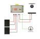 Сонячна PV розподільна коробка LQX1/1DC500VB1-1532-PG, DC 500В 1 вхід 1 вихід, з блискавкозахистом