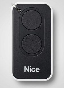 Пульт 2-х канальный, динамический код Nice INTI2 (black)