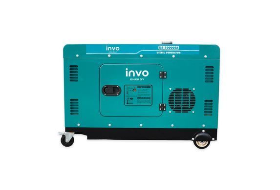 Дизельный генератор INVO DS-10000EA в кожухе, 9/10кВт, 230В