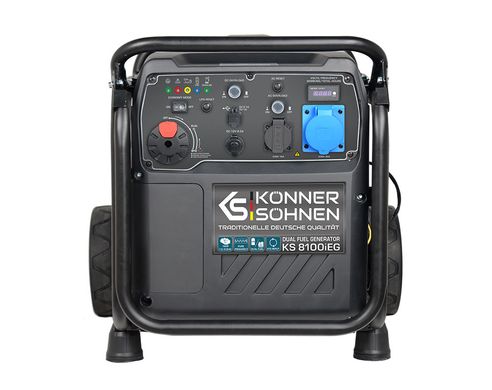 Інверторний газобензиновий генератор Könner & Söhnen KS 8100iEG