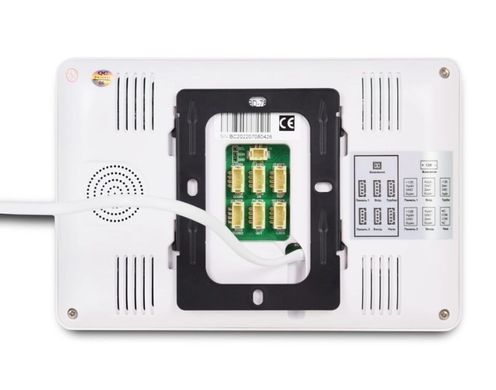Комплект відеодомофона BCOM BD-780 White Kit: відеодомофон 7" і відеопанель