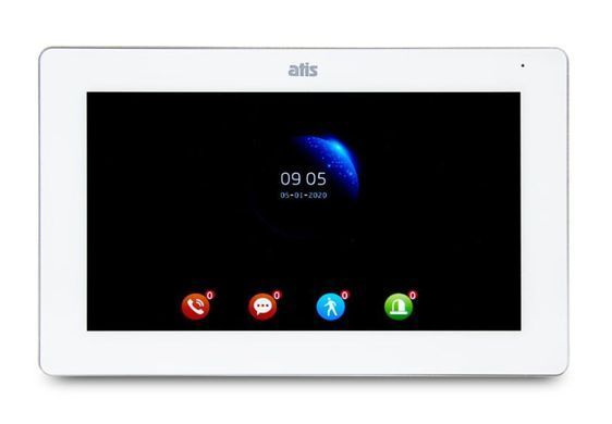 Wi-Fi видеодомофон 7" ATIS AD-770FHD/T-White с поддержкой Tuya Smart